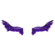 wingsFIXED_parts.stl Kamadeva - God of Love and Desire
