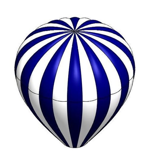 Balloon balloon, Ball of hot-air balloon