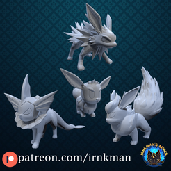 9a7ec82d-f8b1-4cdf-bb69-559e29c45cad.png Eevee / Flareon / Jolteon / Vaporeon (Pokemon 35mm True Scale)