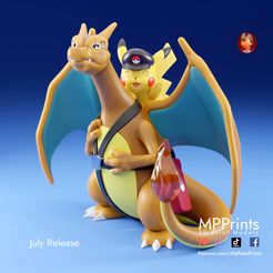 color-1-copy.jpg Delivery Charizard and Pikachu - presupported model