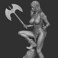 red-2.jpg Red Sonja Axe and Sword