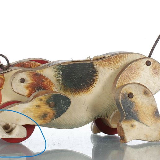 Petit Snoopy Chien à Tirer - Fisher Price Classique Jouet Neuf