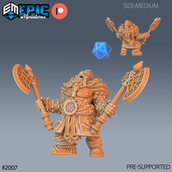 2007-Dwarf-Army-Berserker-Medium.png Dwarf Army Berserker ‧ DnD Miniature ‧ Tabletop Miniatures ‧ Gaming Monster ‧ 3D Model ‧ RPG ‧ DnDminis ‧ STL FILE