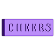 Jenga block - Cheers.stl Drunk Jenga - (x56 blocks)