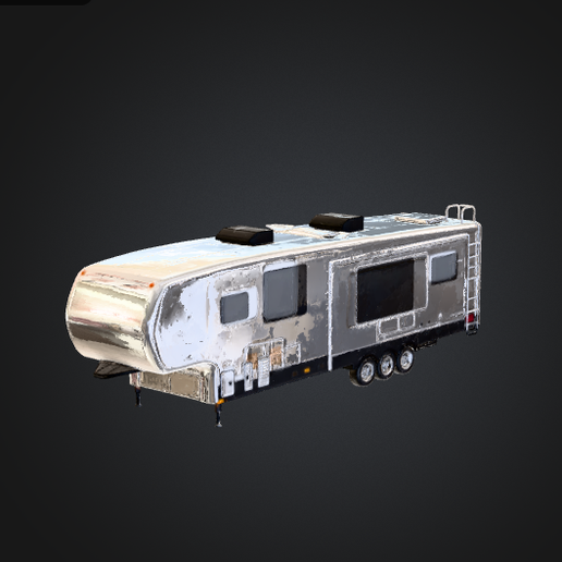 🛞 1 Fifth Wheel Camper・ 3D File for 3D printing・Cults
