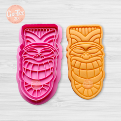 PhotoRoom-20230903_134129.png Fichier STL MASQUE TIKI Nº4 EMPORTE-PIÈCE AVEC TAMPON / EMPORTE-PIÈCE MASQUE TIKI・Design pour impression 3D à télécharger