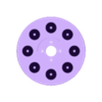 Servo-wheel_peaks.stl Super printbot wheels