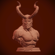 38.1.png 3D Hellboy Bust Printable – Intricate Details and High Quality