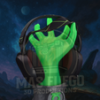 GL-5.png Green Lantern - Controller Holder - Hands of Power - Mas Fuego 3D Productions