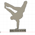 bboy.png best dancer of the year trophy
