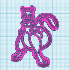 150-Mewtwo.png Pokemon: Mewtwo Cookie Cutter