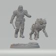 5.jpg Ironfang Handler Kael Voss STL | Cyber Hound Enforcer