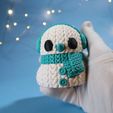 B.jpg Knitted Snowman Family (Multiparts)