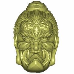 xa369-1.jpg STL-Datei buddha and demon face 2 kostenlos・3D-Drucker-Modell zum herunterladen, stlfilesfree