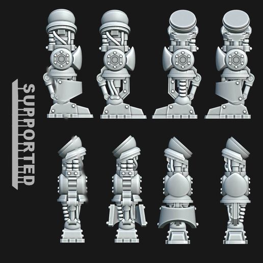 Poseable SM Mechanical Leg