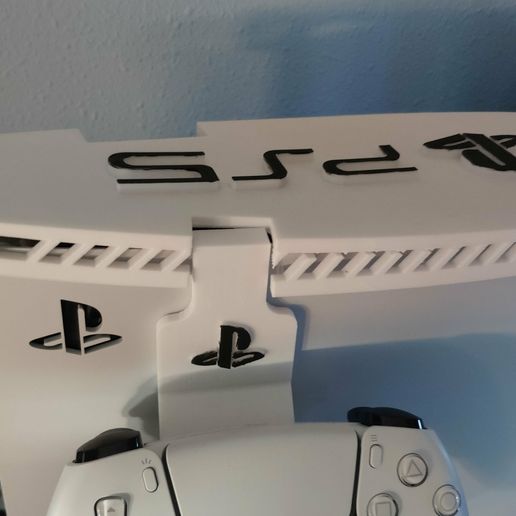 PS5 Controller Stand 3D model