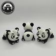 Flexi-Tiny-Panda,-P4.png Flexi Tiny Panda, bewegliche Zappelfigur, inklusive Schlüsselanhänger, inklusive 3mf