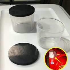 thingpic3.jpg Free STL file Upcycle Shaker/Desiccant Container・3D printer model to download