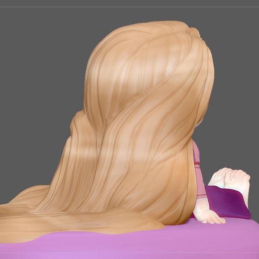 Telecharger Fichier Rapunzel Bebe Princesse Personnage Disney Mignon Modele D Impression 3d Modele A Imprimer En 3d Cults