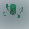Fallout-76-Liberator-exploded-view.png Posable Fallout 76 Liberator Replica Fan Art Display Model