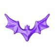Bat pendant 1.stl Colgantes murciélago