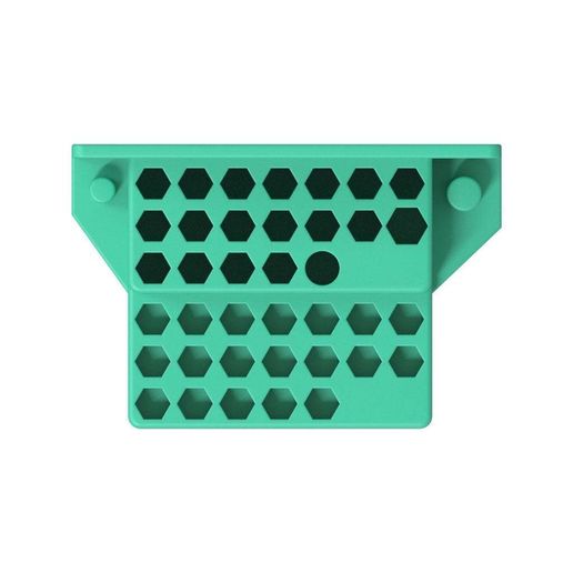 003_03.jpg Tool Holder for Power Bits 40pcs with Connectors 003 I for screws or peg board