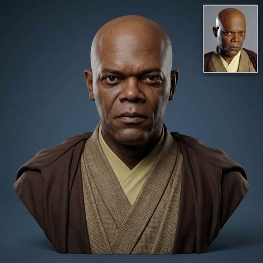 Mace Windu Bust