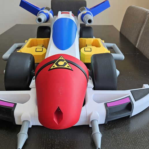 🐏 Power Ranger Turbo - Turbo R.A.M (Robotic Arsenal Mobilizer)・ STL ...
