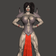 MW_01.png Fichier STL gratuit Muscle femme (low poly)・Objet imprimable en 3D à télécharger