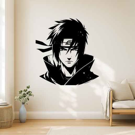 Naruto Sasuke Uchiha With Sharingan