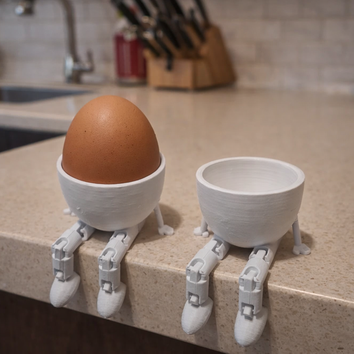 Articulated Egg Holder