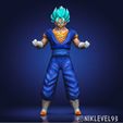 Vegito-15.jpg Vegito Super Saiyan Blue Dragon Ball 3D Printable
