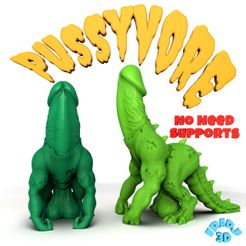 pussyvore.jpg Archivo STL Pussyvore・Modelo para descargar e imprimir en 3D