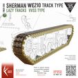 FM025-098.jpg Sherman VVSS Tracks WE210 Type [Lazy Tracks] FM25-098