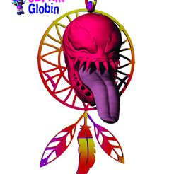 8.jpg STL-Datei Eule Traumfänger - Eule Traumfänger Venom・Modell zum Herunterladen und 3D-Drucken