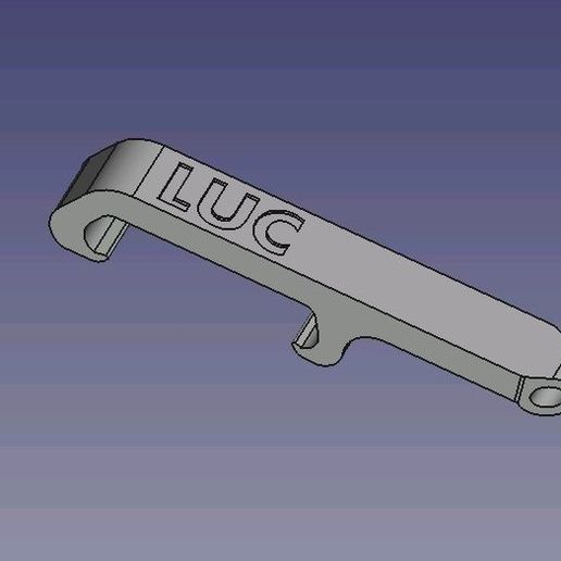 LUC pocket bottle opener