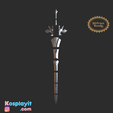 Kosplayit Og Rotel Genshin Impact - Eula Skill Sword -  Digital 3D Model Files - Divided for 3D Printing