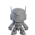 REZBOT.png CHIBI ROBOT 3D PRINTS MODELS