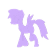 pony_inside.stl Cookie Cutter Little Pony