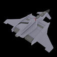 05-SpearheadAftDorsalColorized.png OMNI F-7D Spearhead Light Fighter from Gundam SEED