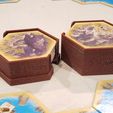 20210820_203511.jpg CATAN COMPATIBLE Hexagon storage for many versions