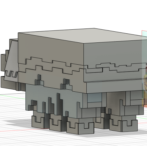 🆒 Minecraft Sniffer・Free 3D File for ・Cults