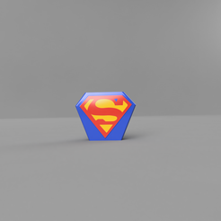 SUPER_MAN_PEN_HOLDER_RENDER-1.png Fichier STL gratuit PORTE-STYLO SUPER MAN・Modèle imprimable en 3D à télécharger