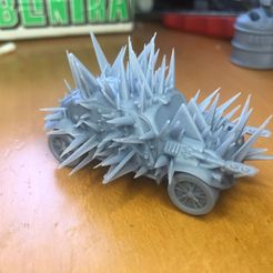 Belite-War-Boy.jpeg Fichier STL Gaslands - Volkswagen New Beetle - Belite War Boy !・Objet pour imprimante 3D à télécharger