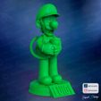 render1.jpg Fichier 3D Lampe Luigi・Modèle imprimable en 3D à télécharger