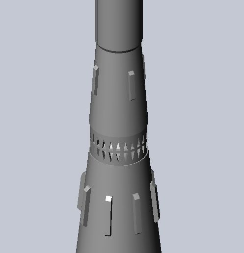 🌙 N1-L3 Soviet Moon Rocket Concept Printable Model・ STL File for ・Cults