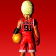 OBJ file Funko Dennis Rodman - Bulls NBA・Design to download and 3D  print・Cults