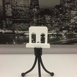 IMG_4742.JPG Free STL file Telephone holder for tripods・Template to download and 3D print