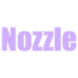 Tool Holder nozzle font.stl Suporte de ferramentas Airsoft / Suporte de ferramentas RC