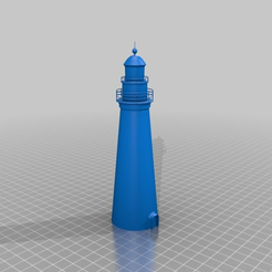 LightHouse.png Free STL file Simple Lighthouse・3D print design to download